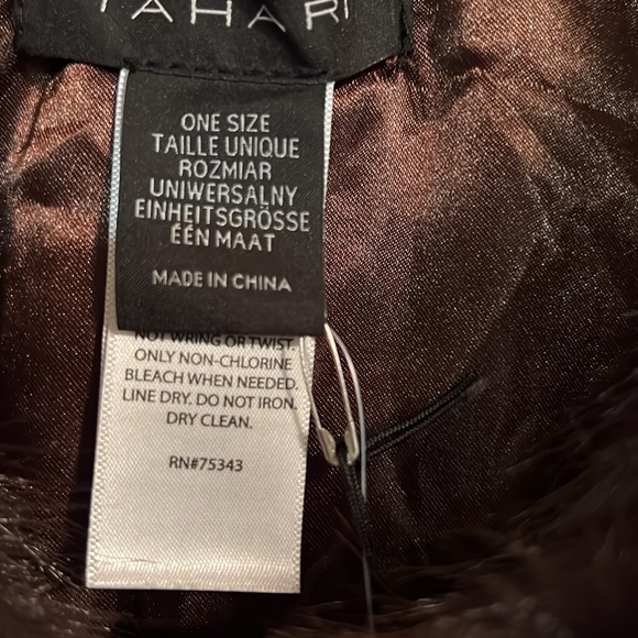 Tahari Women’s ASL Faux Fur Shrug Jacket One/Size Short - Picture 2 of 4